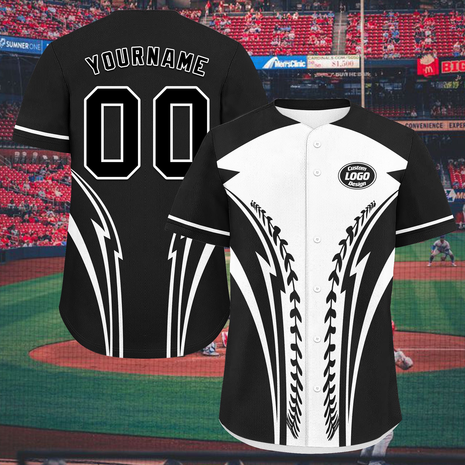 Custom Personalized Authentic Baseball Jersey BSBJ01-E023019-7