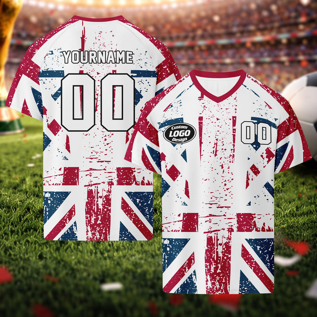 Custom England 2026 World Cup Football Shirt Customized Soccer Jersey for Fans Add Your Name & Number FZ190-F023109-13
