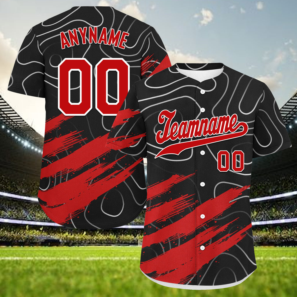 Custom Personalized Authentic Baseball Jersey BSBJ01-E027001