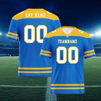 Custom Los Angeles Personalized Authentic Football Jersey FBJ02-E0607-14