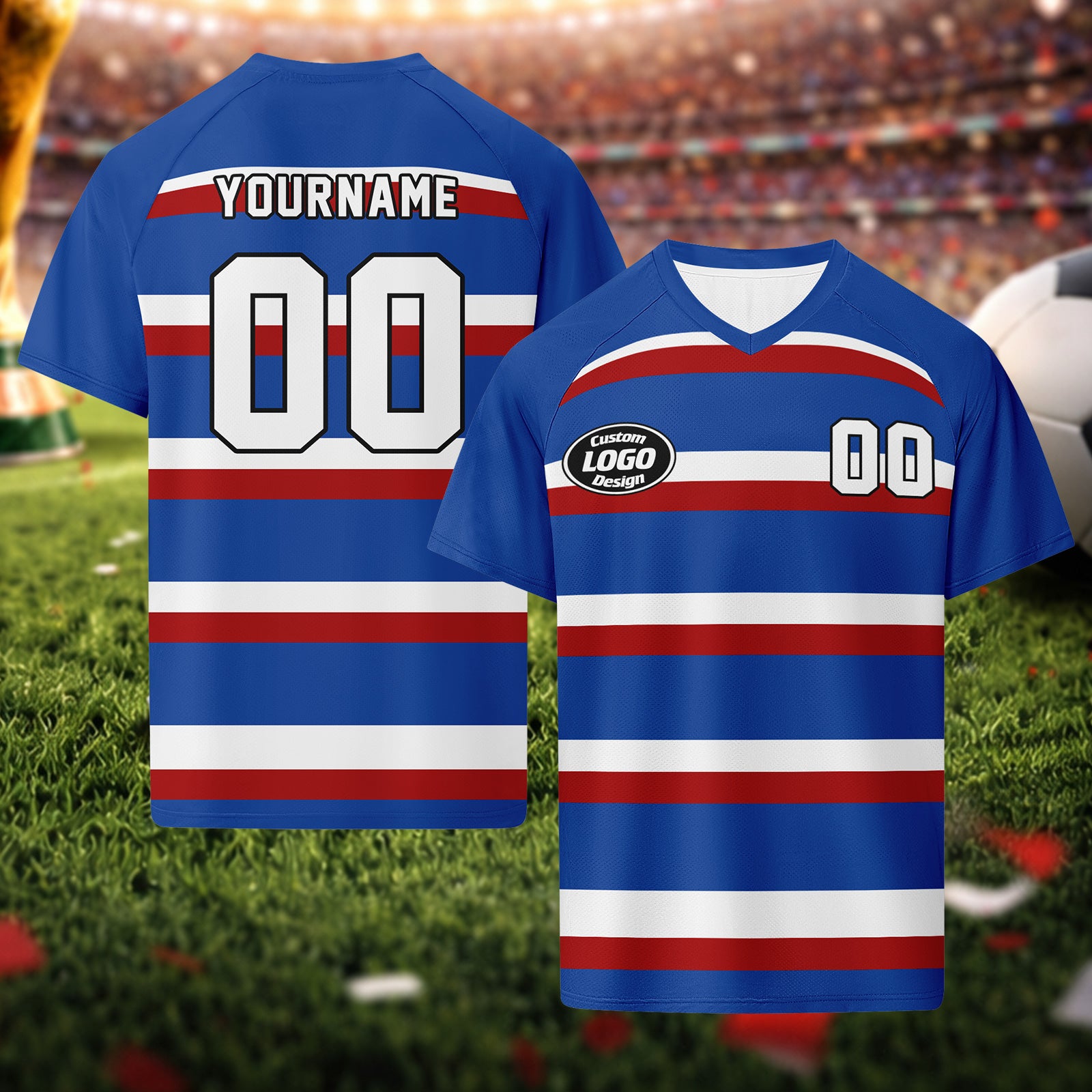 Custom France 2026 World Cup Football Shirt Customized Soccer Jersey for Fans Add Your Name & Number FZ190-F023107-18