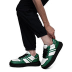 Custom Green White New York Shoes Personalized Sneaker FN032-D020389-28