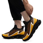 Custom Brown Yellow Maxsoul Shoes Personalized Sneaker FN030A-E020011-10