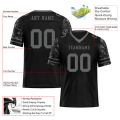 Custom Camo Personalized Authentic Football Jersey FBJ02-D06126