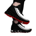 Custom Black White Maxsoul Shoes Personalized Sneaker FN030XD-D020388-8