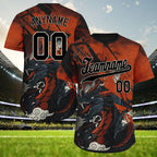 Custom Gothic Personalized Authentic Baseball Jersey BSBJ01-E06004