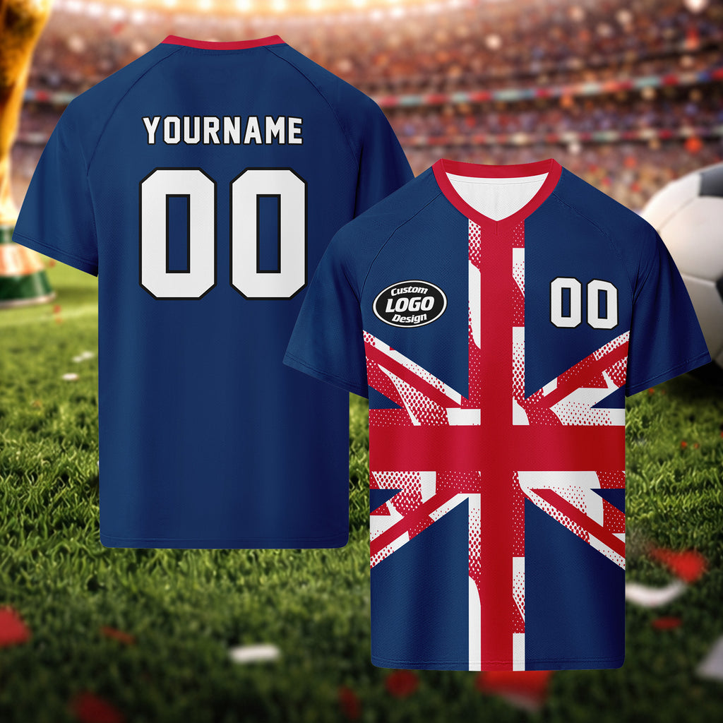 Custom England 2026 World Cup Football Shirt Customized Soccer Jersey for Fans Add Your Name & Number FZ190-F023109-11