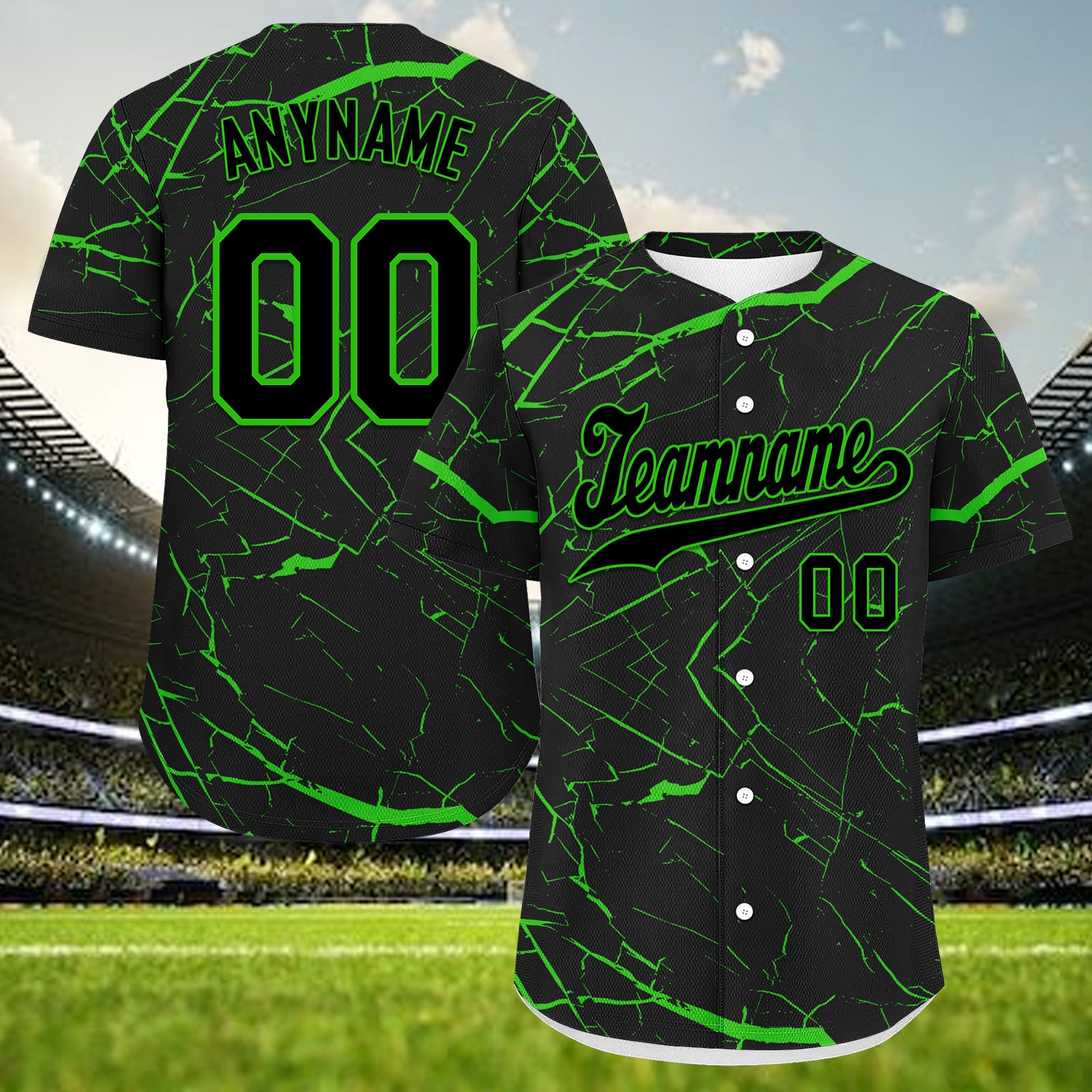 Custom Personalized Authentic Baseball Jersey BSBJ01-E027002