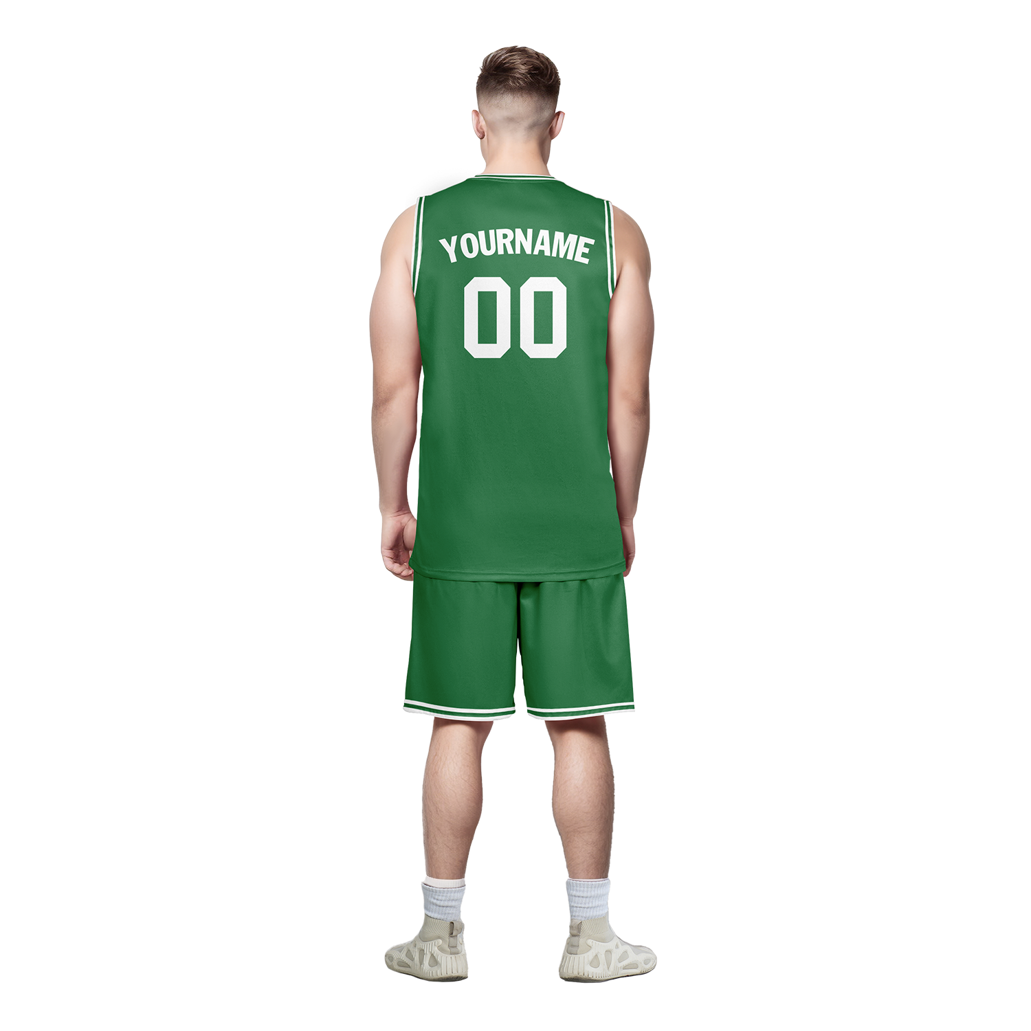 Custom Green Classic Style Sports Uniform Basketball Jersey BBJ01-bd0a700a