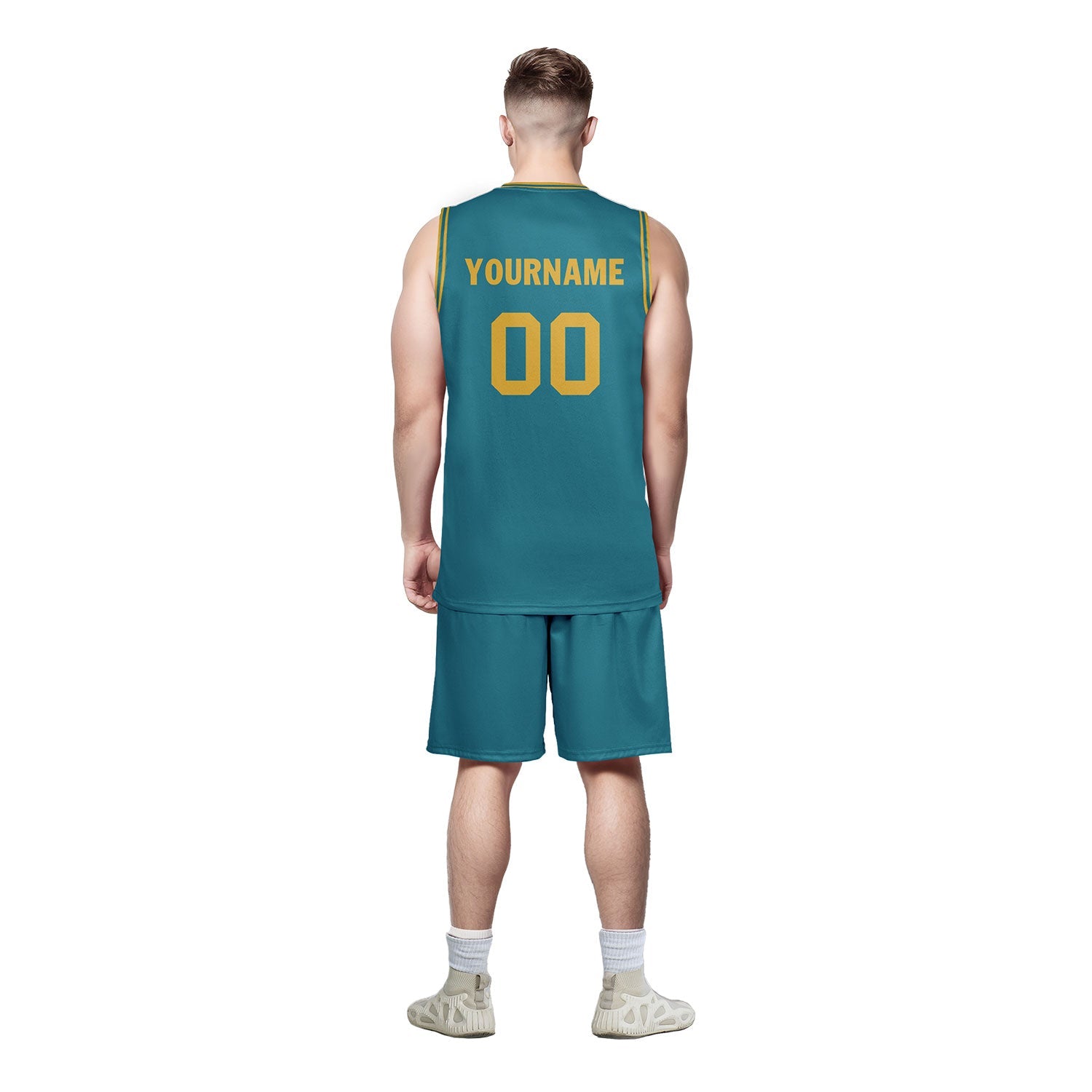 Custom Green Classic Style Sports Uniform Basketball Jersey BBJ01-D020105-13
