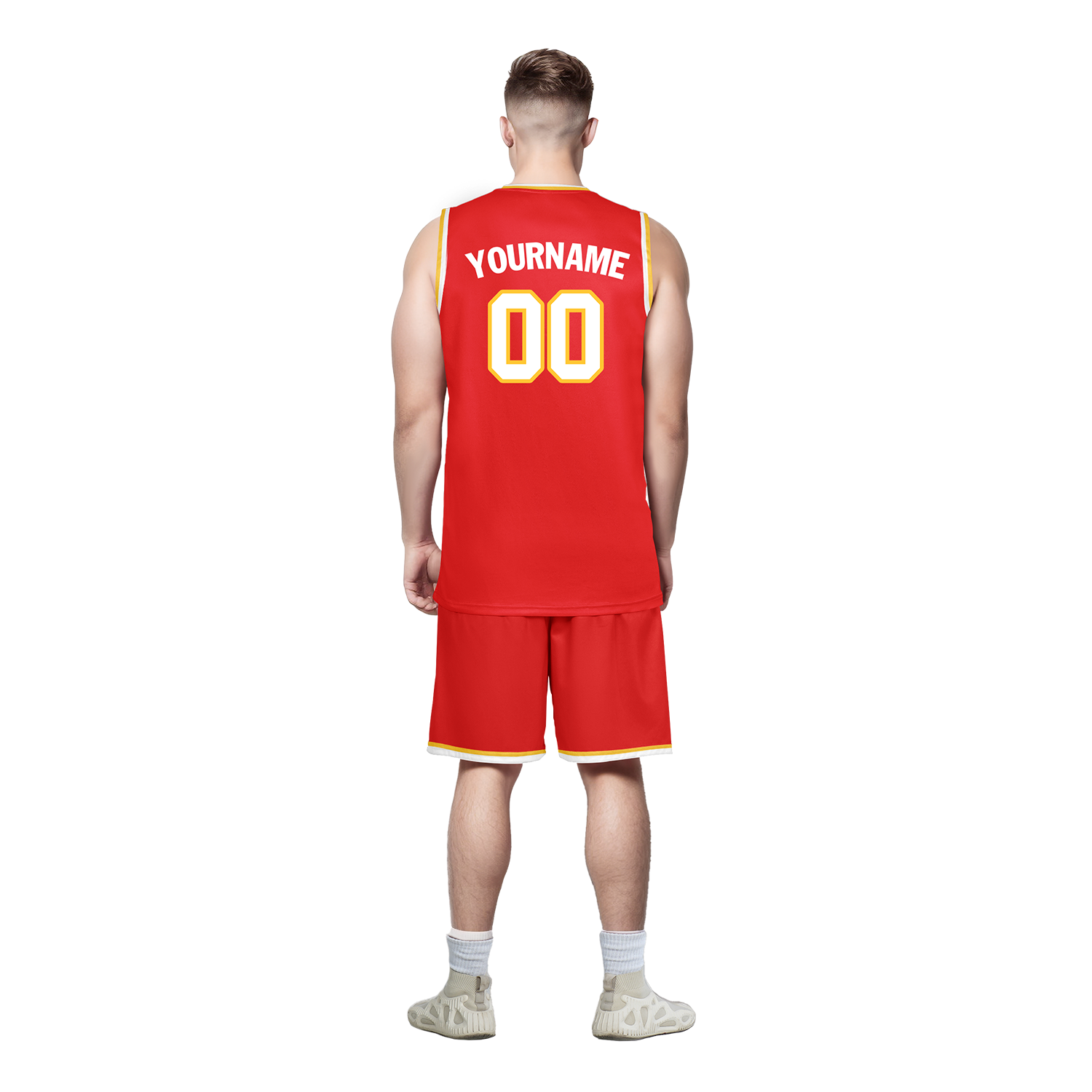 Custom Red Classic Style Sports Uniform Basketball Jersey BBJ01-bd0a70b7