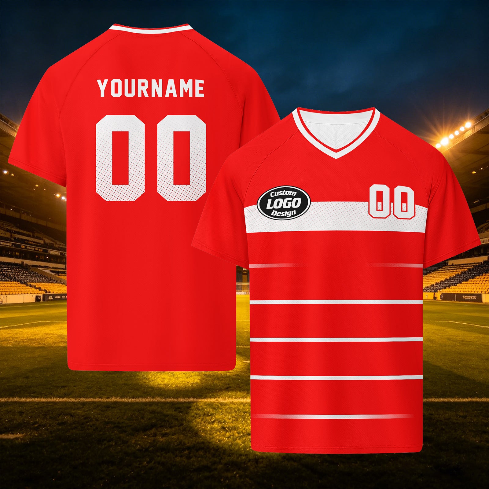 Custom Canada 2026 World Cup Football Shirt Customized Soccer Jersey for Fans Add Your Name & Number FZ190-F009149-2