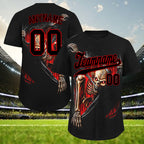 Custom Gothic Personalized Authentic Baseball Jersey BSBJ01-E06001