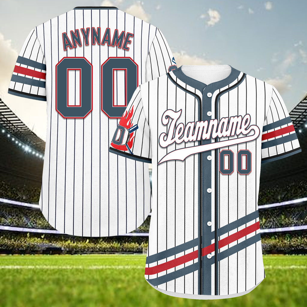 Custom Vintage Personalized Authentic Baseball Jersey BSBJ01-E025021-7
