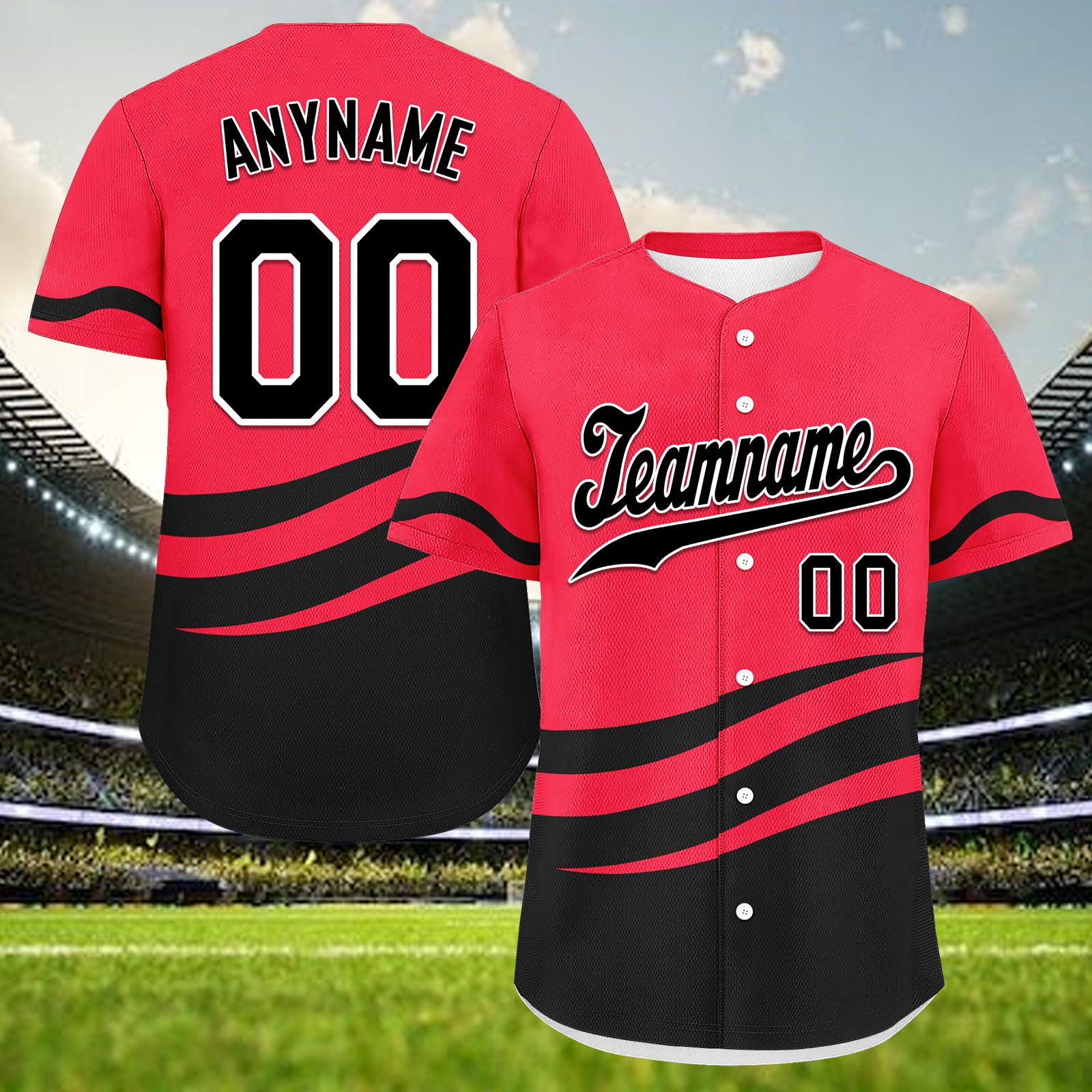 Custom Personalized Authentic Baseball Jersey BSBJ01-E027005