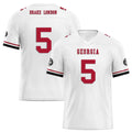 Custom White Atlanta Personalized Authentic Football Jersey FBJ02-D020263-3