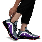 Custom Purple Gray Maxsoul Shoes Personalized Sneaker FN003XD-D020391-8