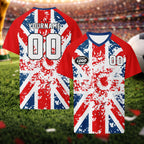 Custom England 2026 World Cup Football Shirt Customized Soccer Jersey for Fans Add Your Name & Number FZ190-F023109-3