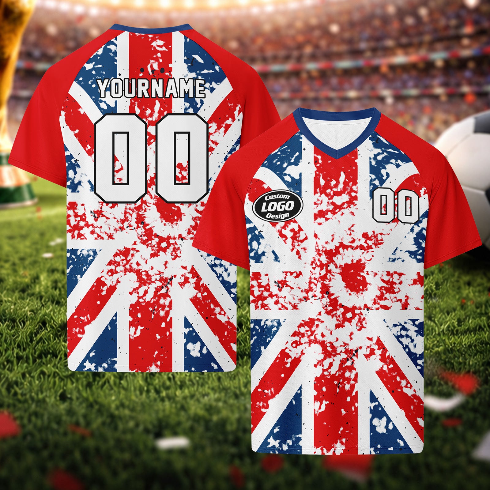 Custom England 2026 World Cup Football Shirt Customized Soccer Jersey for Fans Add Your Name & Number FZ190-F023109-3