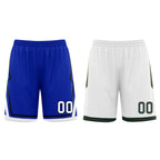 Custom Lake Blue White Milwaukee City Edition Personalized Reversible Basketball Set Sports Basketball Jersey BBJ01R-D0610-17-COOLMAX