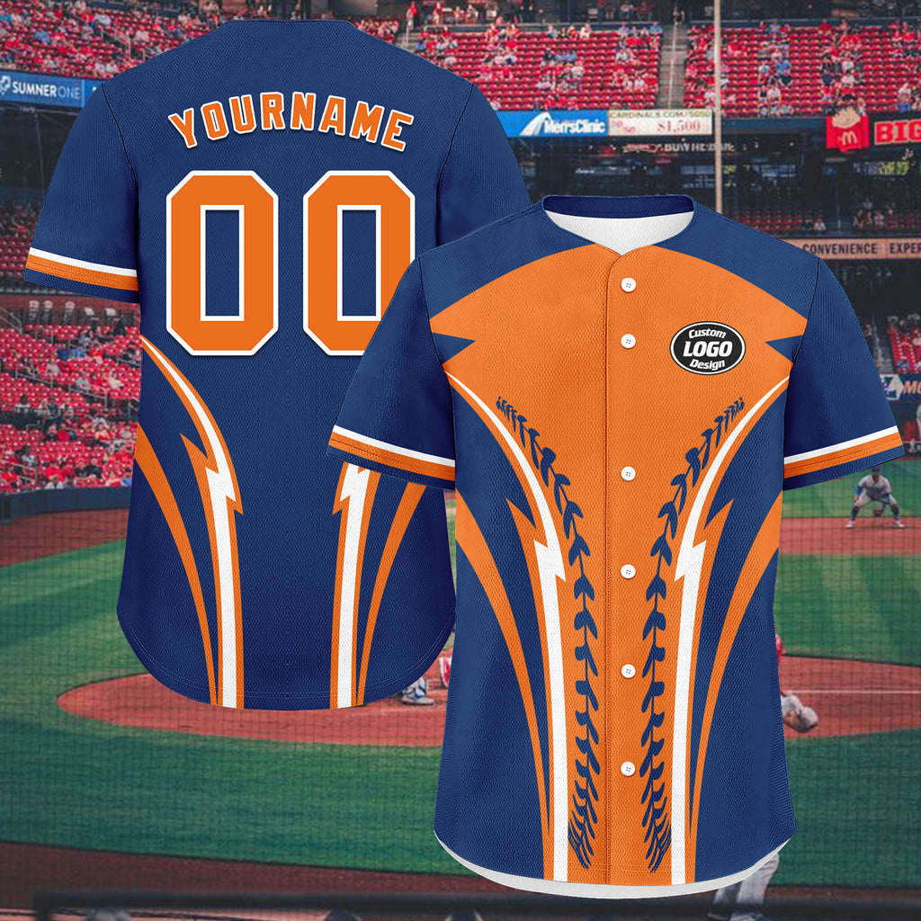 Custom Personalized Authentic Baseball Jersey BSBJ01-E023019-12
