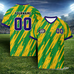 Custom Brazil 2026 World Cup Football Shirt Customized Soccer Jersey for Fans Add Your Name & Number FZ190-F027083-1