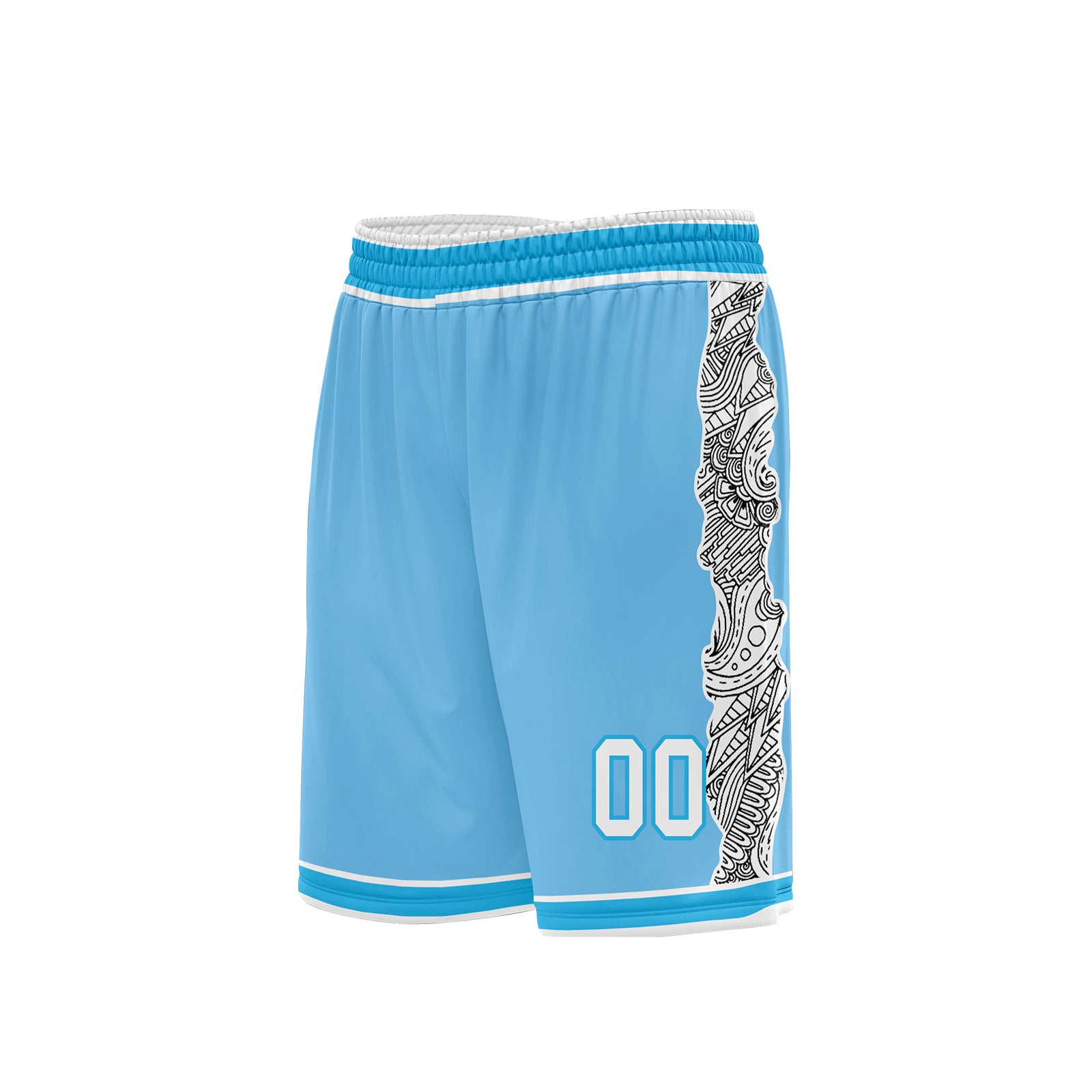 Custom Blue City Edition Personalized Sports Uniform Authentic Basketball Jersey BBJ01-D06101-6