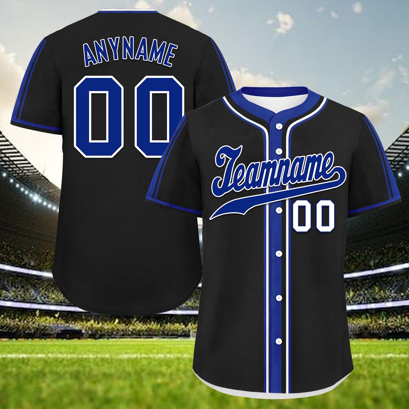 Custom Vintage Personalized Authentic Baseball Jersey BSBJ01-E025021-9