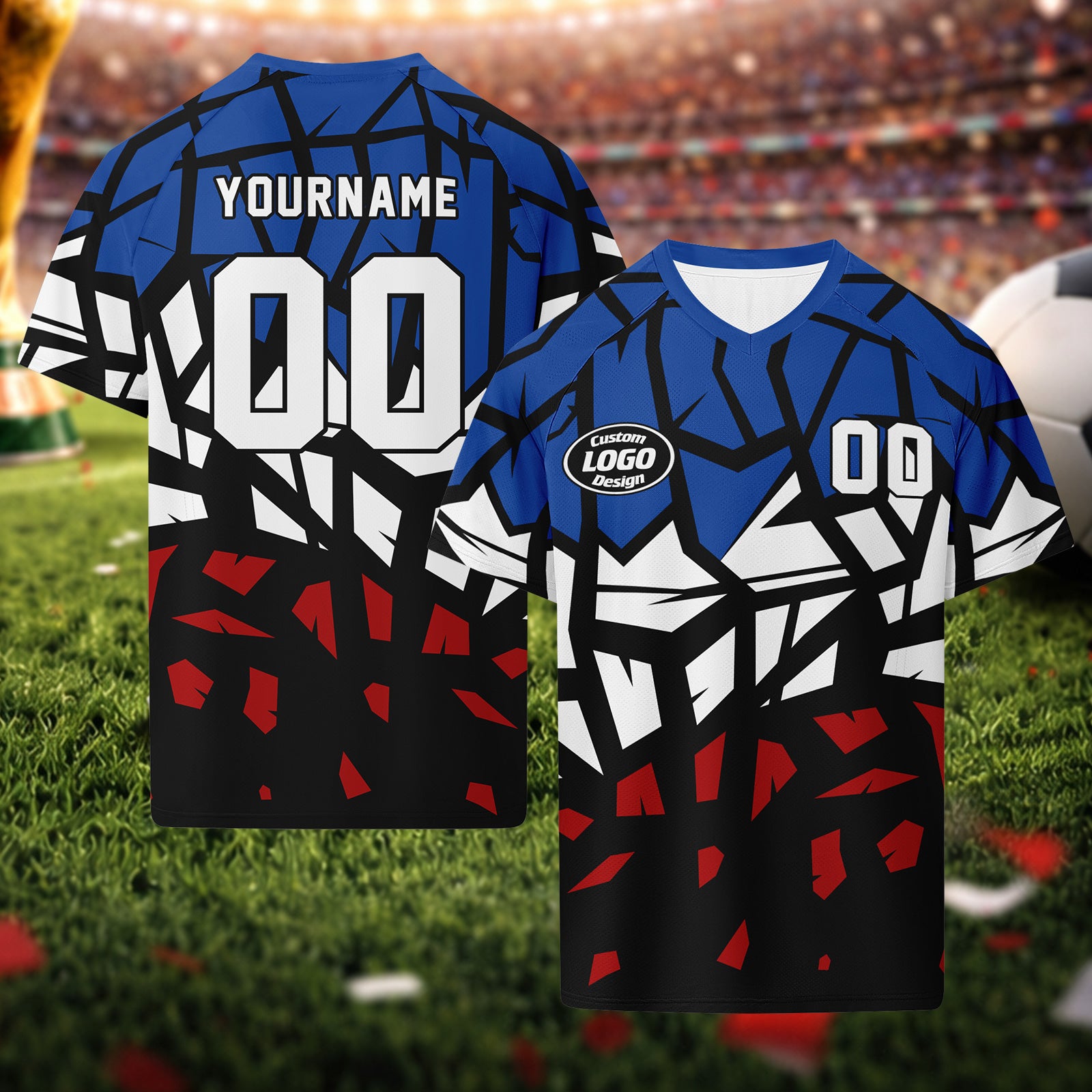 Custom France 2026 World Cup Football Shirt Customized Soccer Jersey for Fans Add Your Name & Number FZ190-F023107-16