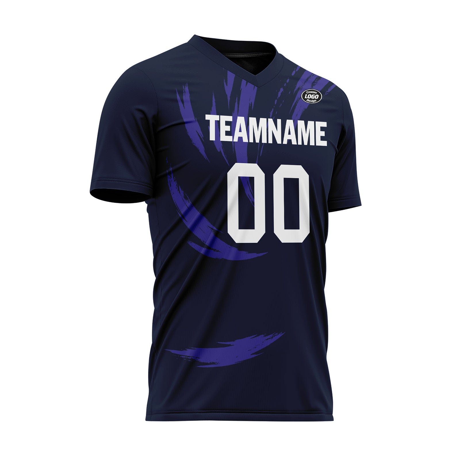 Custom Blue Purple Soccer Sets Jersey Personalized SCJ101-D28017