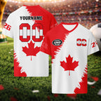 Custom Canada 2026 World Cup Football Shirt Customized Soccer Jersey for Fans Add Your Name & Number FZ190-F023094-1