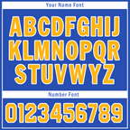 Custom Blue Yellow Personalized Hockey Jersey HCKJ01-D0a70cc