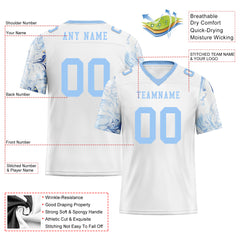 Custom Camo Personalized Authentic Football Jersey FBJ02-D06128