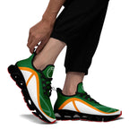 Custom Green Orange Maxsoul Shoes Personalized Sneaker FN003XD-D020391-18