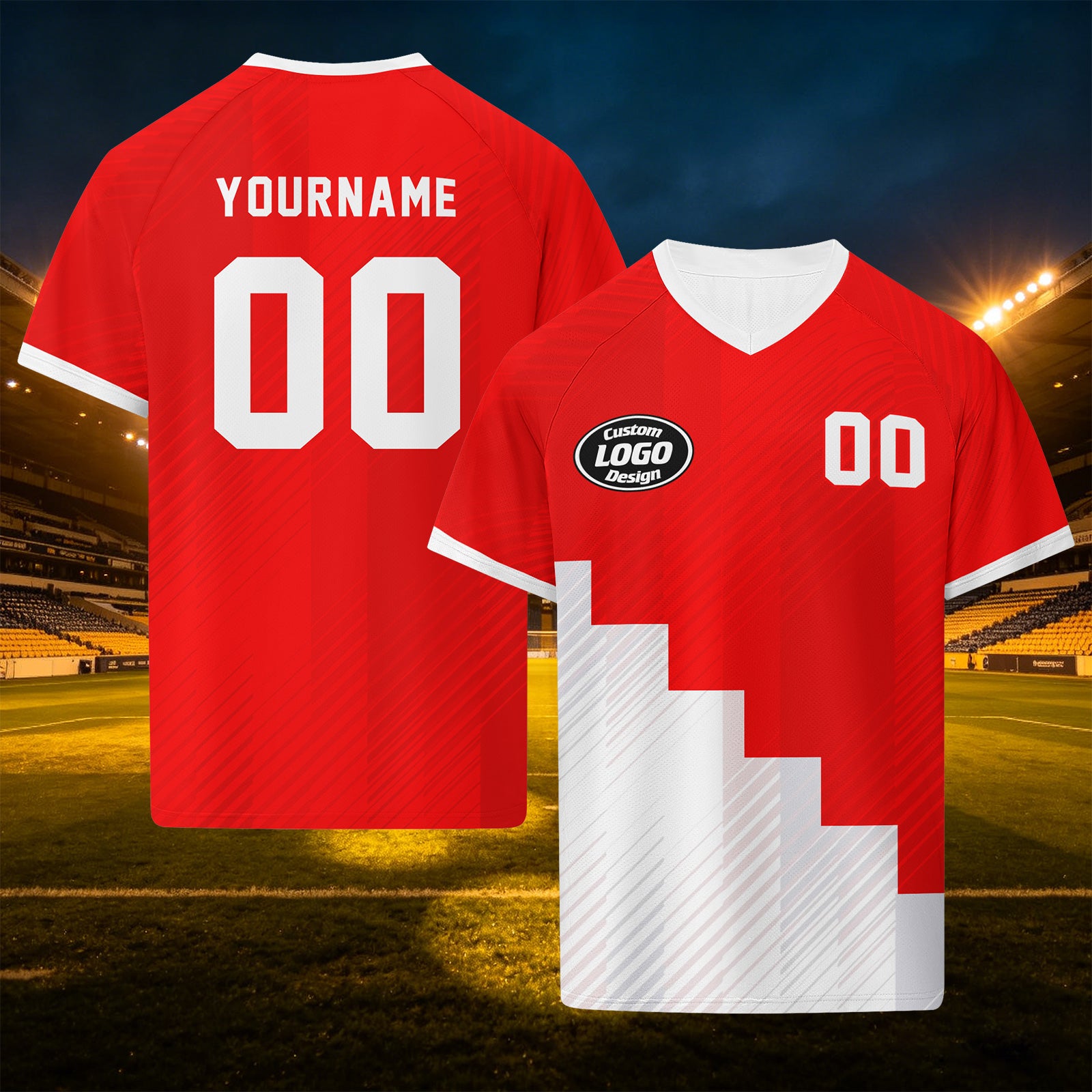 Custom Canada 2026 World Cup Football Shirt Customized Soccer Jersey for Fans Add Your Name & Number FZ190-F009149-3