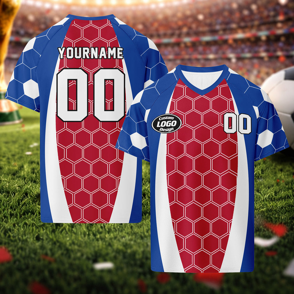Custom France 2026 World Cup Football Shirt Customized Soccer Jersey for Fans Add Your Name & Number FZ190-F023107-12