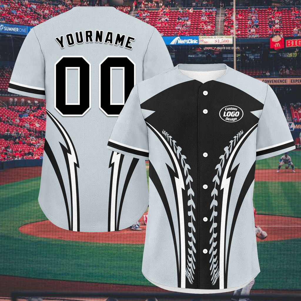 Custom Personalized Authentic Baseball Jersey BSBJ01-E023019-10