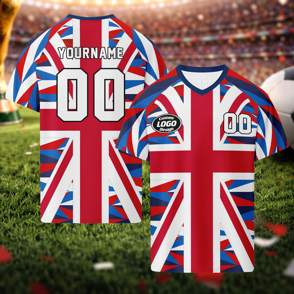 Custom England 2026 World Cup Football Shirt Customized Soccer Jersey for Fans Add Your Name & Number FZ190-F023109-15