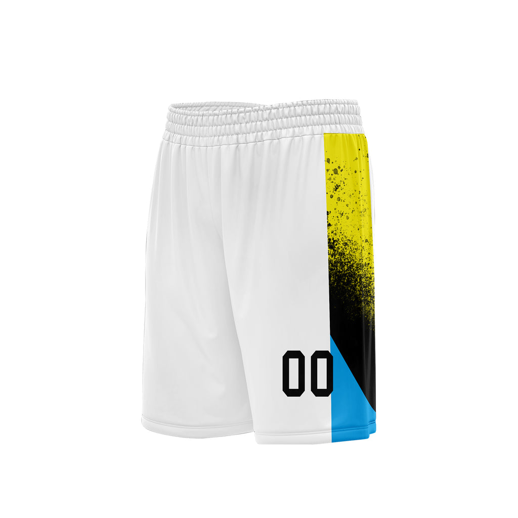 Custom White Splash-Ink City Edition Personalized Sports Uniform Authentic Basketball Jersey BBJ01-D06101-12