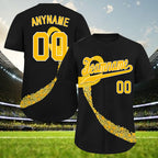 Custom Black World Cancer Day Personalized Authentic Baseball Jersey BSBJ01-E06020-1