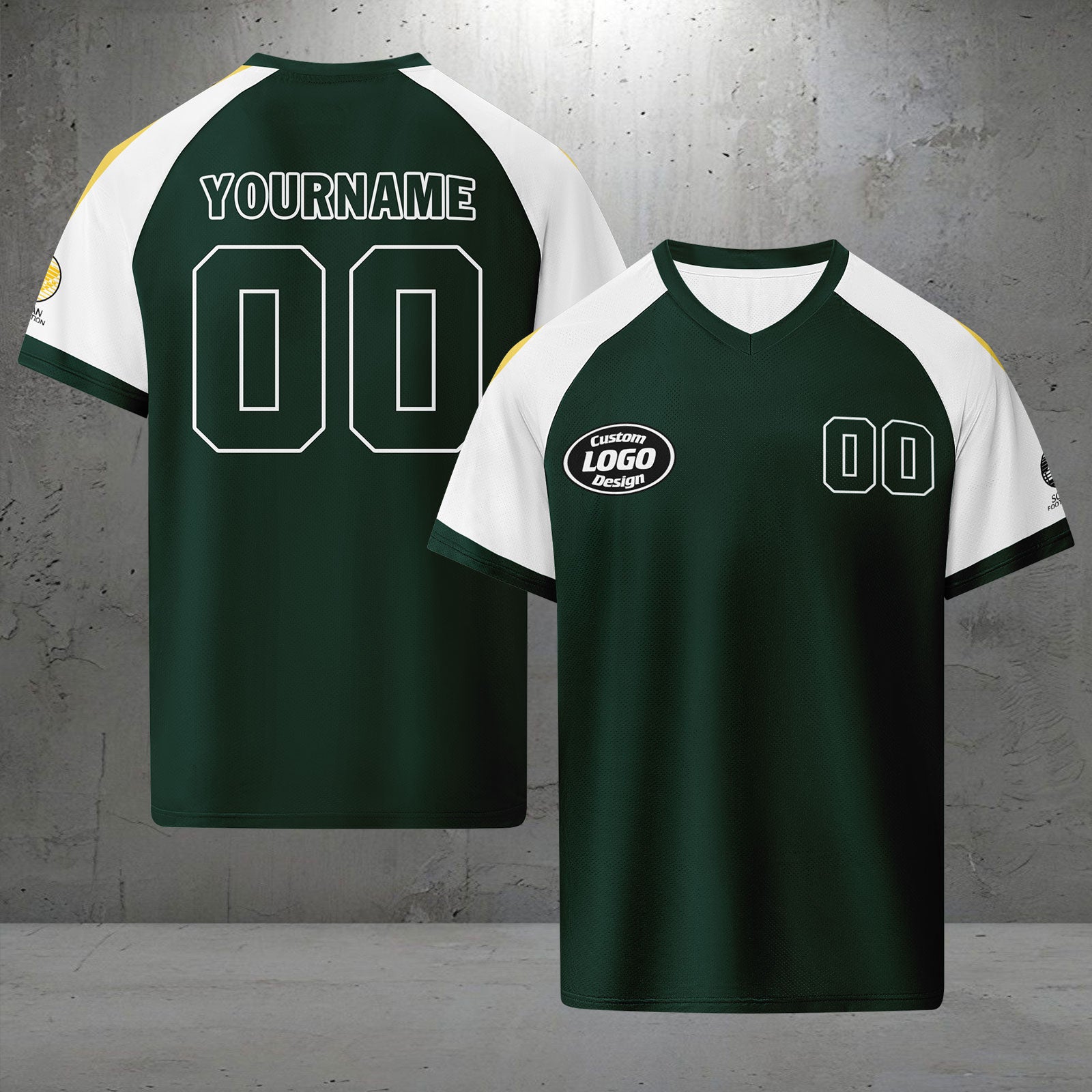 Custom South Africa 2026 World Cup Football Shirt Customized Soccer Jersey for Fans Add Your Name & Number FZ190-F025126-5