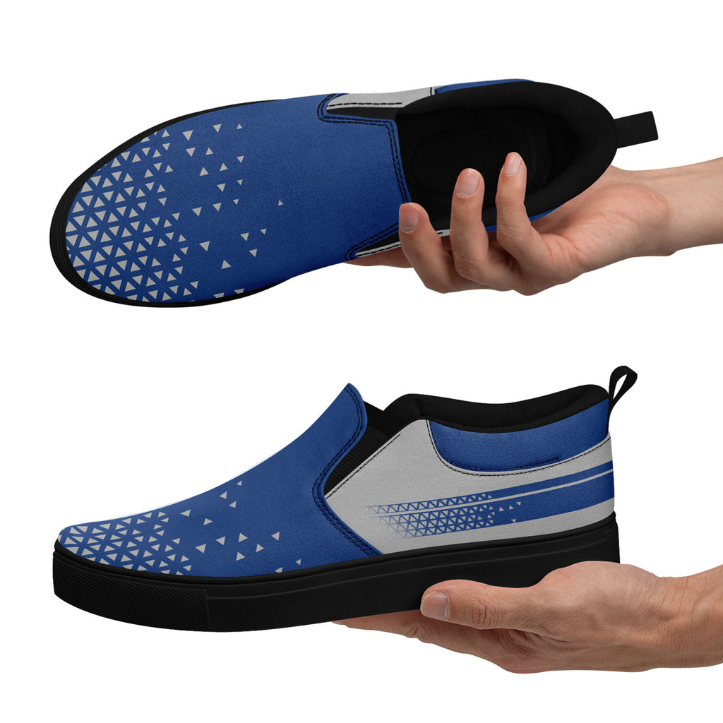 Custom Canvas Sneakers Personalized Slip On Shoes FN071-E023042-4