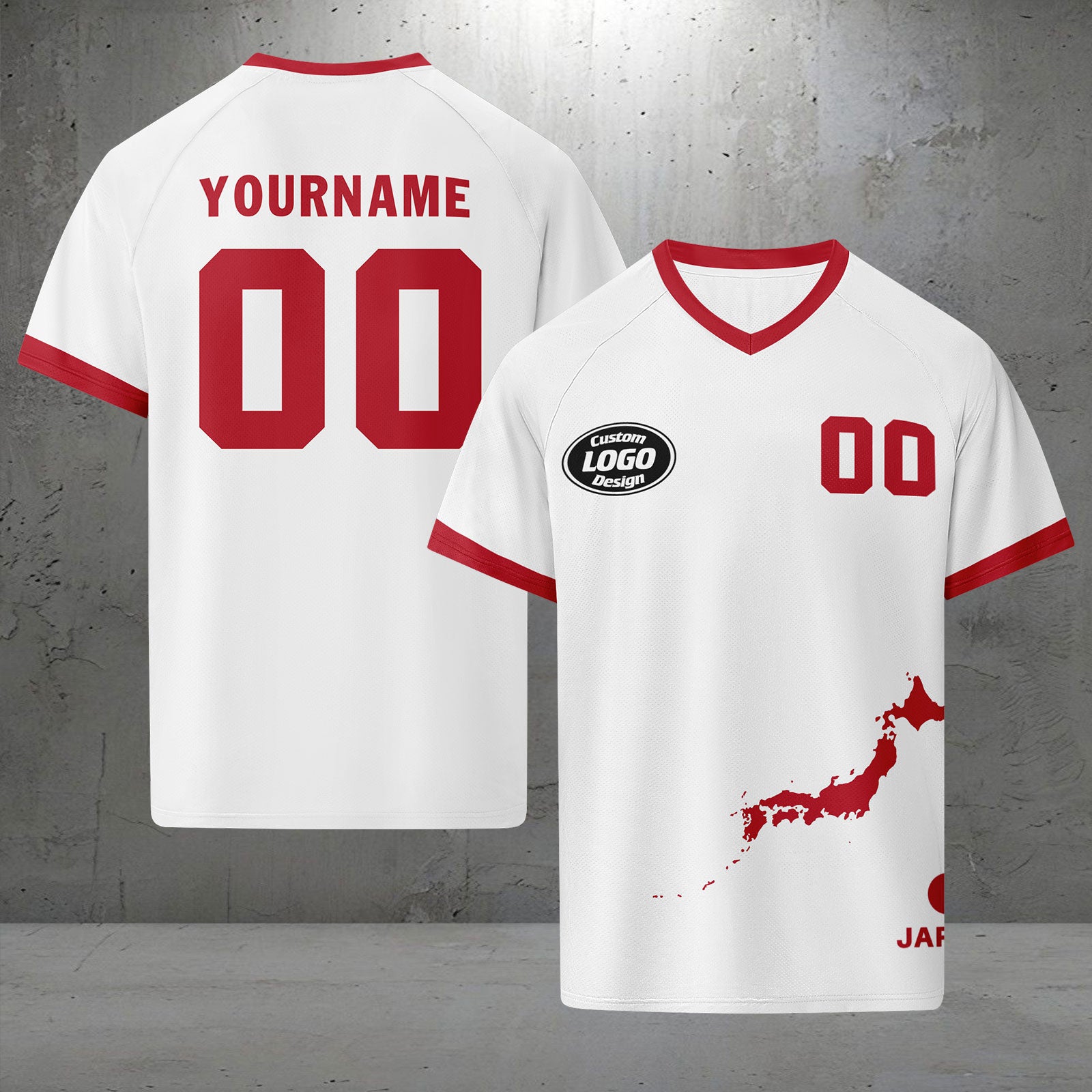 Custom Japan 2026 World Cup Football Shirt Customized Soccer Jersey for Fans Add Your Name & Number FZ190-F025088-8