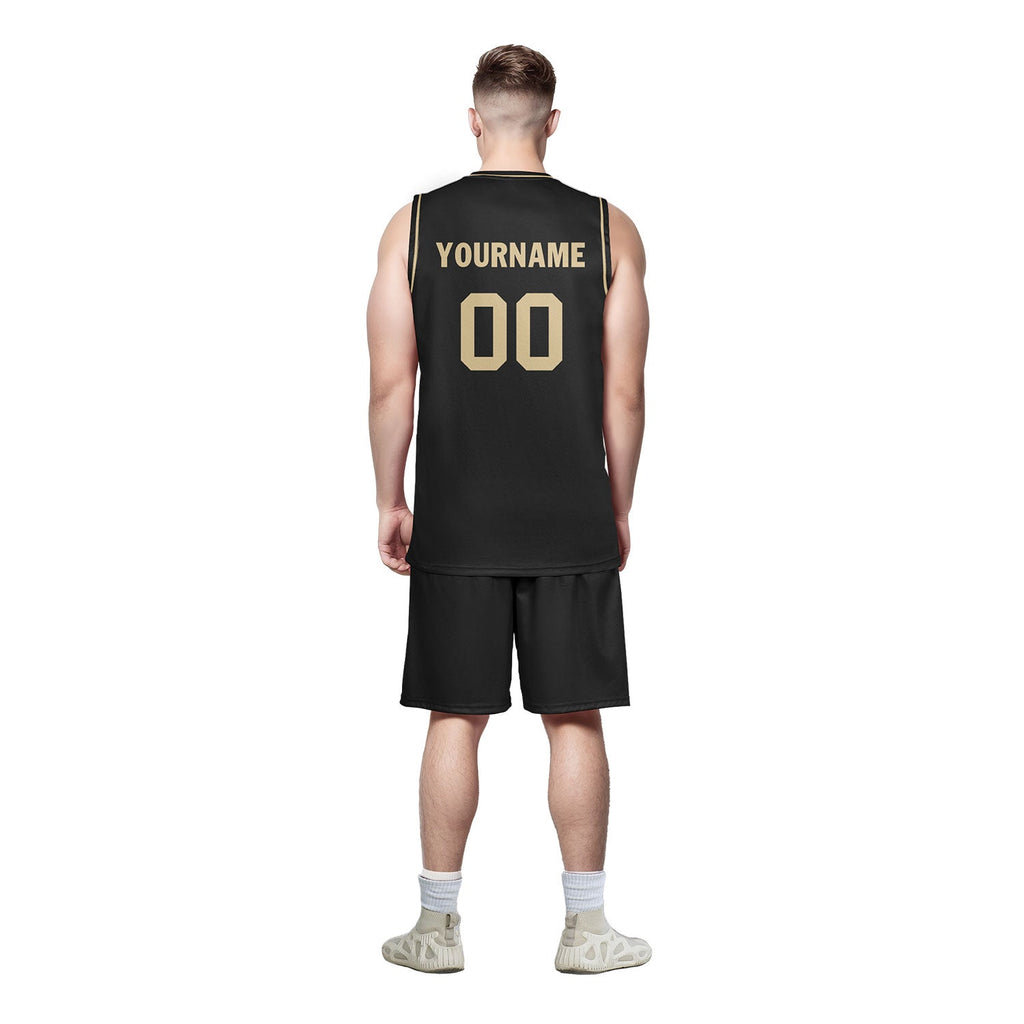 Custom Black Classic Style Sports Uniform Basketball Jersey BBJ01-D020105-17