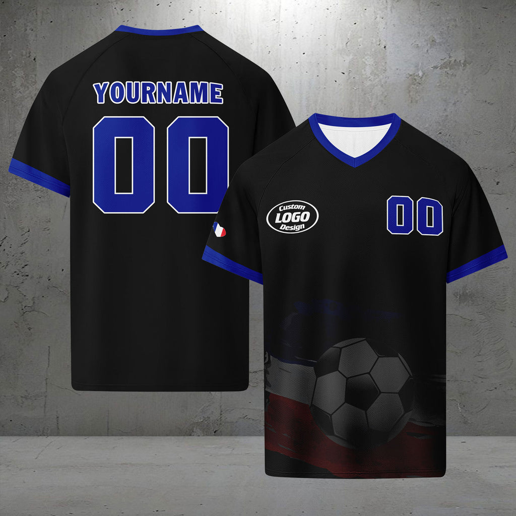 Custom France 2026 World Cup Football Shirt Customized Soccer Jersey for Fans Add Your Name & Number FZ190-F025083-5