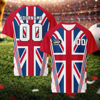 Custom England 2026 World Cup Football Shirt Customized Soccer Jersey for Fans Add Your Name & Number FZ190-F023109-8