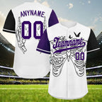 Custom Gothic Personalized Authentic Baseball Jersey BSBJ01-E06006