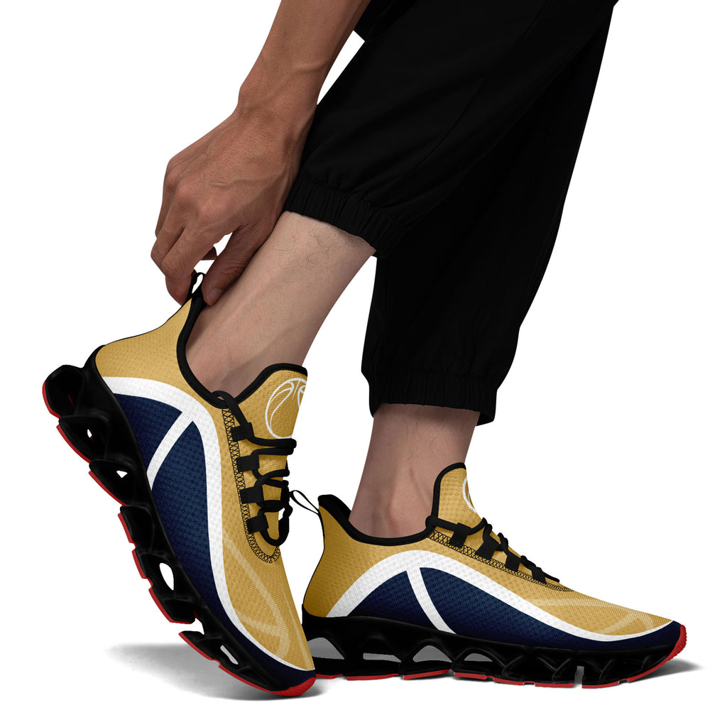 Custom Blue Yellow Maxsoul Shoes Personalized Sneaker FN003XD-D020391-12