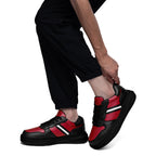 Custom Red Black Atlanta Shoes Personalized Sneaker FN032-D020389-3