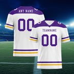 Custom Minnesota Personalized Authentic Football Jersey FBJ02-E0607-22